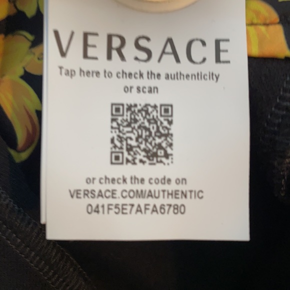 Versace hoodie with st. Barocco print - Picture 4 of 4